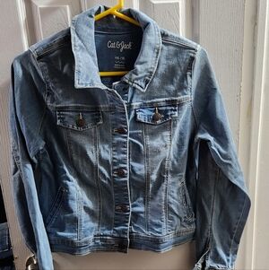 Cat & Jack Women's Light Blue Jean Jacket